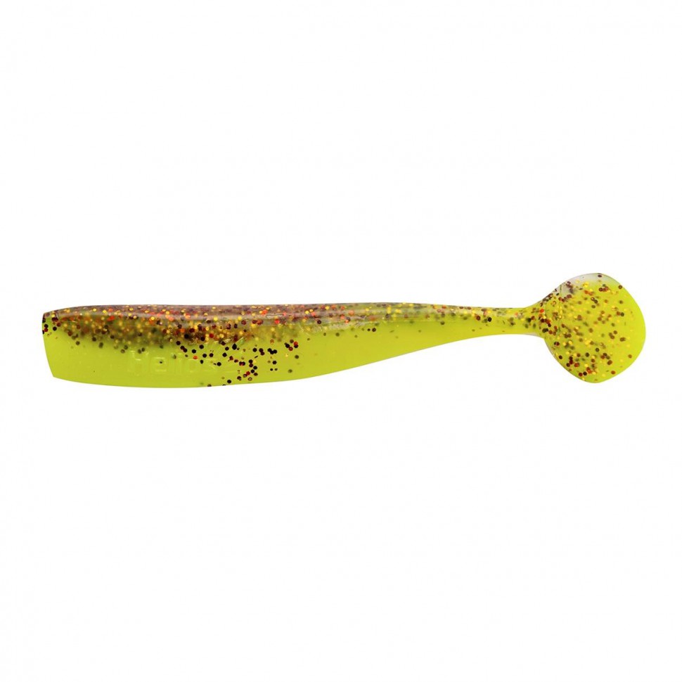 Виброхвост Helios Chebak 3,15"/8 см, цвет Golden Lime 7 шт HS-3-048 , 